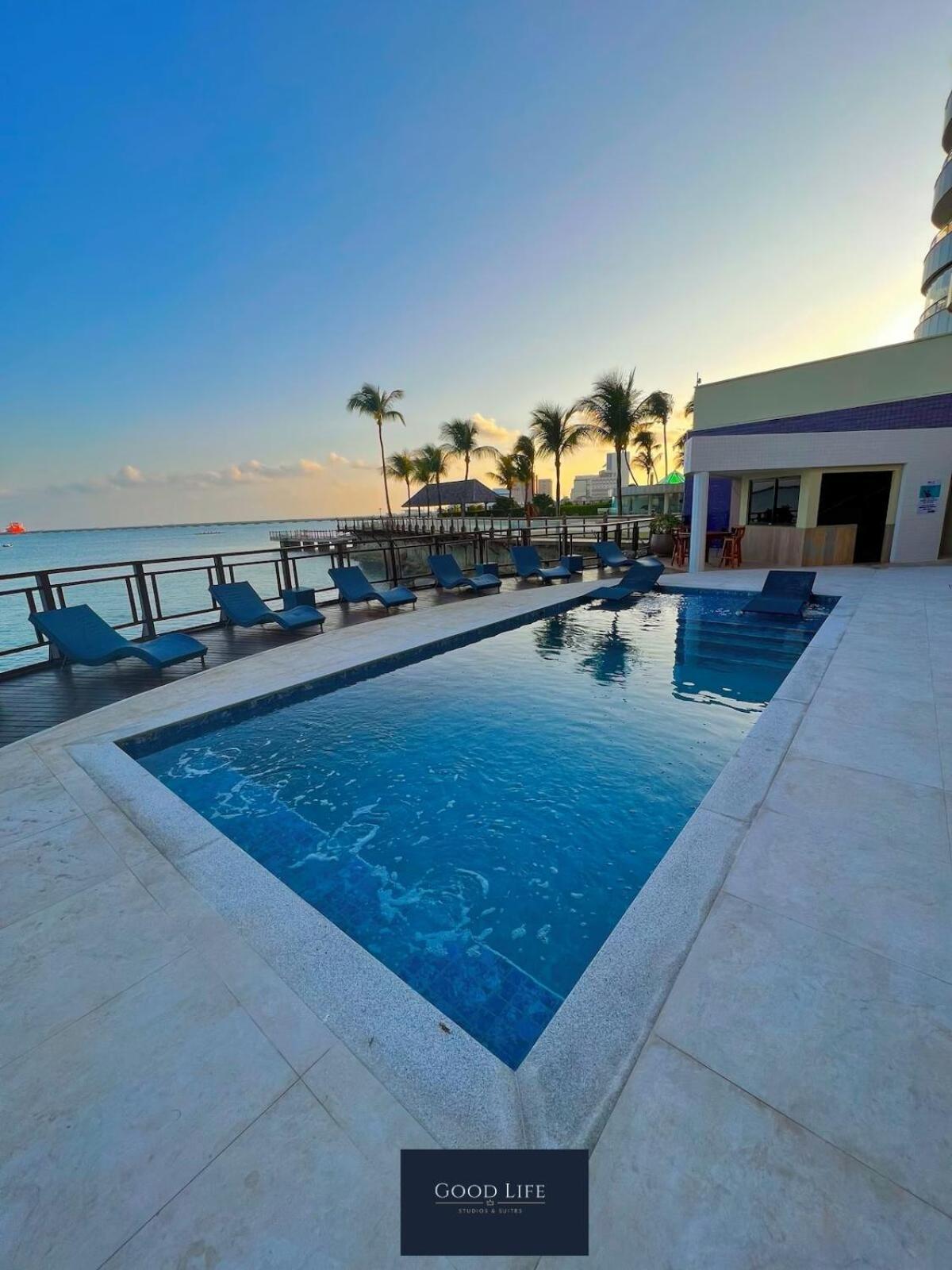 Apartament Iate Plaza - Calcadao - Frente Mar Flat 603 Fortaleza  Zewnętrze zdjęcie